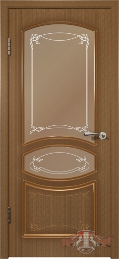 Межкомнатная дверь Версаль 13ДР3 Орех