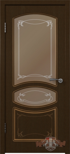 Межкомнатная дверь Версаль 13ДР4 Венге