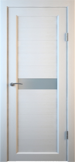 Межкомнатная дверь C1 Белое дерево