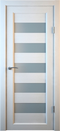 Межкомнатная дверь C6 Белое дерево