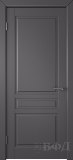 Межкомнатная дверь Стокгольм 56ДГ06 Графит