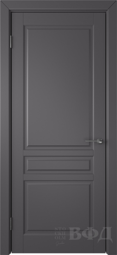 Межкомнатная дверь Стокгольм 56ДГ06 Графит