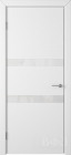 Межкомнатная дверь Ньюта 59ДО0 Белая эмаль