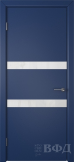 Межкомнатная дверь Ньюта 59ДО09 Синий