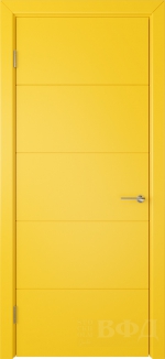 Межкомнатная дверь Тривиа 50ДГ08 Желтый