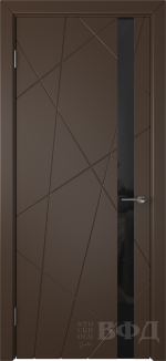 Межкомнатная дверь Флитта 26ДО05 Шоколад