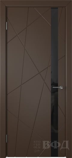 Межкомнатная дверь Флитта 26ДО05 Шоколад