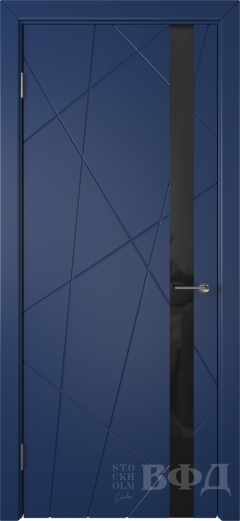 Межкомнатная дверь Флитта 26ДО09 Синий