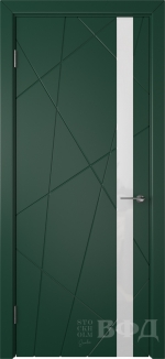 Межкомнатная дверь Флитта 26ДО10 Зеленый