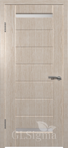Межкомнатная дверь Sigma 12 Беленый дуб
