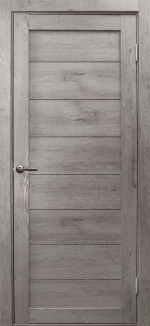 Межкомнатная дверь Глухое Дуб дымчатый