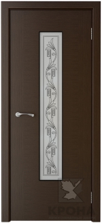 Межкомнатная дверь Карат ДО Венге