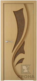 Межкомнатная дверь Лидия ДО Светлый Дуб