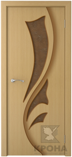 Межкомнатная дверь Лидия ДО Светлый Дуб