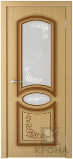 Межкомнатная дверь Муза ДОО  Светлый Дуб