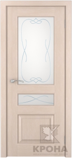 Межкомнатная дверь Порто-6 ДОО2 Беленый дуб