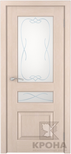 Межкомнатная дверь Порто-6 ДОО2 Беленый дуб