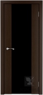 Межкомнатная дверь Лаура ДО Венге Черный триплекс