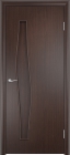 Межкомнатная дверь Волна М ДО Венге