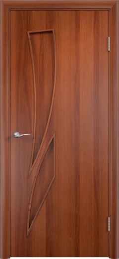 Межкомнатная дверь Стрелиция М ДГ Итальянский орех