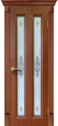 Межкомнатная дверь Екатерина 2 ДО Темный дуб