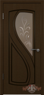 Межкомнатная дверь Грация 10ДО4 Венге