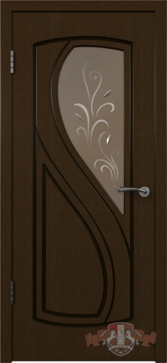 Межкомнатная дверь Грация 10ДО4 Венге