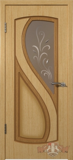 Межкомнатная дверь Грация 10ДО1 Светлый дуб