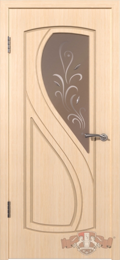 Межкомнатная дверь Грация 10ДО5 Беленый дуб