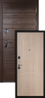 Сейф-дверь S 67 MD Элегия Беленый дуб