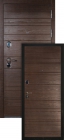 Сейф-дверь S 67 MD Горизонт Венге