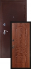 Сейф-дверь S 80 3К Женева Итальянский орех