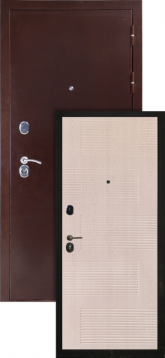 Сейф-дверь S 80 3К Спарта Беленый дуб