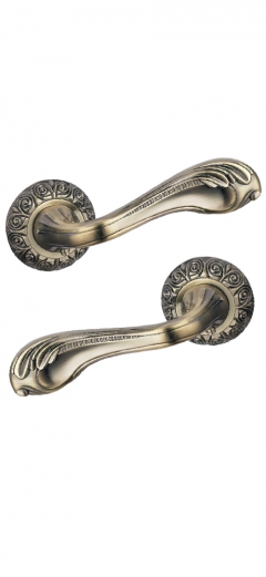 Дверная ручка А-38 Бронза