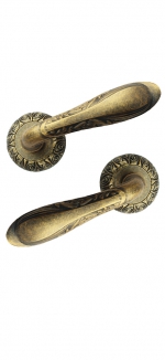 Дверная ручка А-71 Античная латунь
