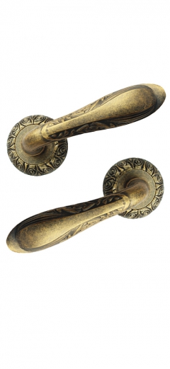 Дверная ручка А-71 Античная латунь