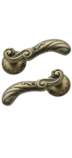 Дверная ручка А-78 Античная латунь