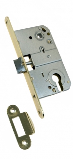 Замок механический под цилиндр Золото