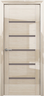 Межкомнатная дверь Вена Глянец Мокко Бронза