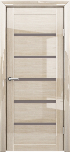 Межкомнатная дверь Вена Глянец Мокко Бронза