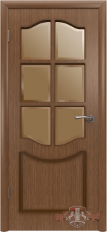 Межкомнатная дверь Классика 2ДР3 Орех