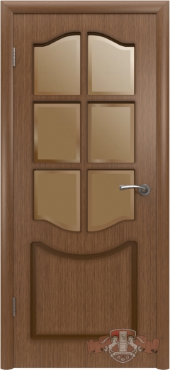 Межкомнатная дверь Классика 2ДР3 Орех