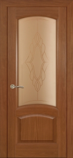 Межкомнатная дверь Александрит ДО Дуб миндаль