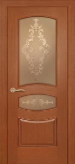 Межкомнатная дверь Гелиодор ДО Темный анегри