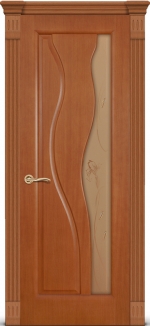 Межкомнатная дверь Сафари ДО Темный анегри