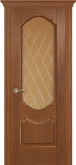 Межкомнатная дверь Гиацинт ДО Американский орех