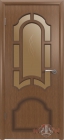 Межкомнатная дверь Кристалл 3ДР3 Орех