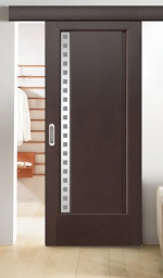 Раздвижная дверь Агава ДО Венге