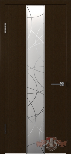 Межкомнатная дверь Токио 16ДО7 Темный венге